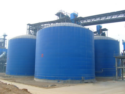 夏邑水泥钢板库改造