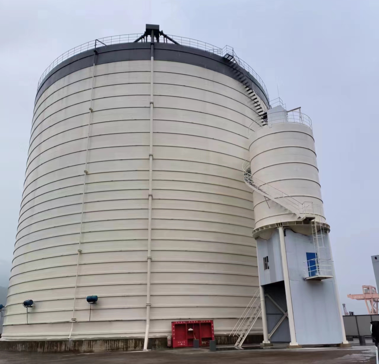 夏邑10万吨水泥钢板库