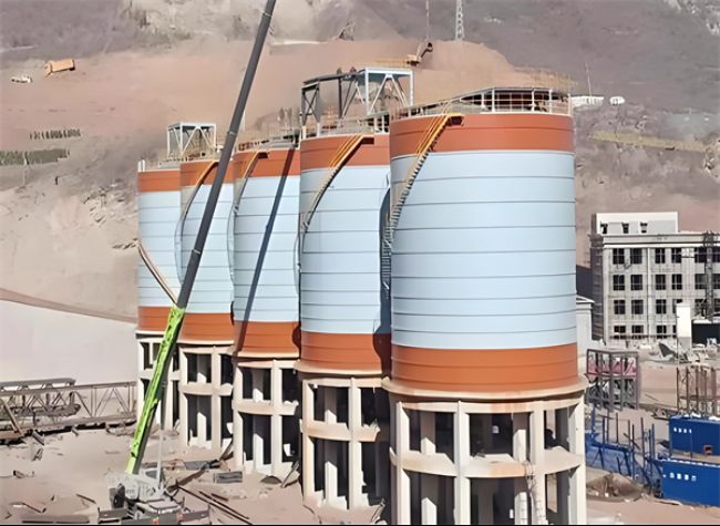 夏邑高架钢板仓